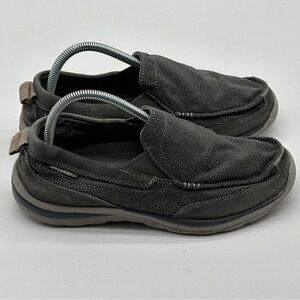 Skechers Superior Milford Mens Shoes Size 9.5 Gray Lightweight Pull On Loafers